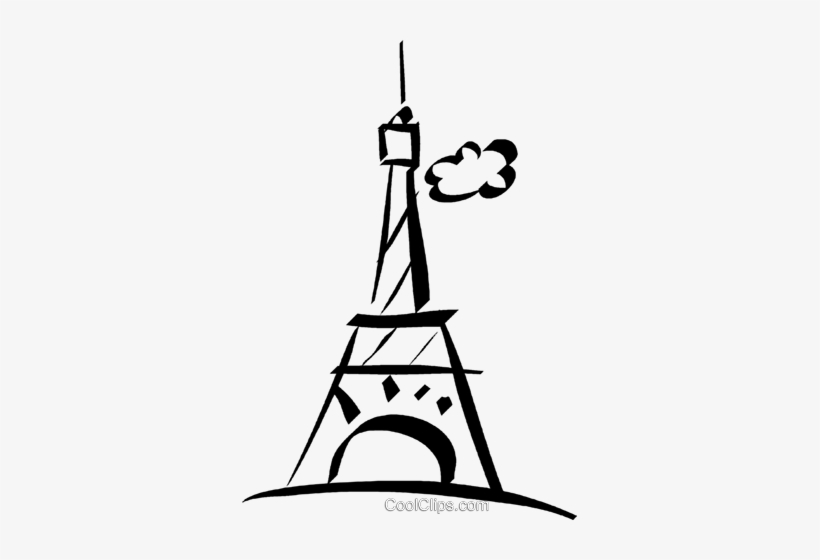 Eiffel Tower, Paris Royalty Free Vector Clip Art Illustration - Eiffel Tower, transparent png #3254252