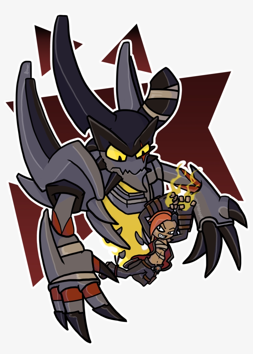 Shayne And Aurox, From Battleborn - Cartoon, transparent png #3254353