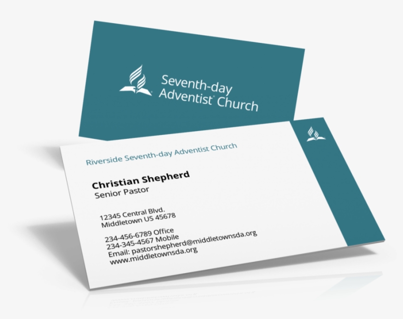 New Templates Are Ready - Adventist Pastor Business Card, transparent png #3254403