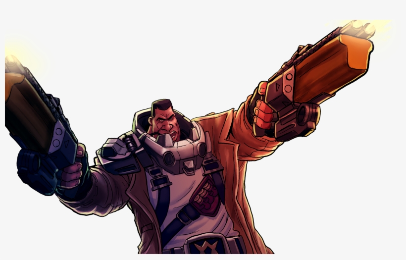 Borderlands And Battleborn Are All Super Diverse And - Ghalt Battleborn, transparent png #3254639