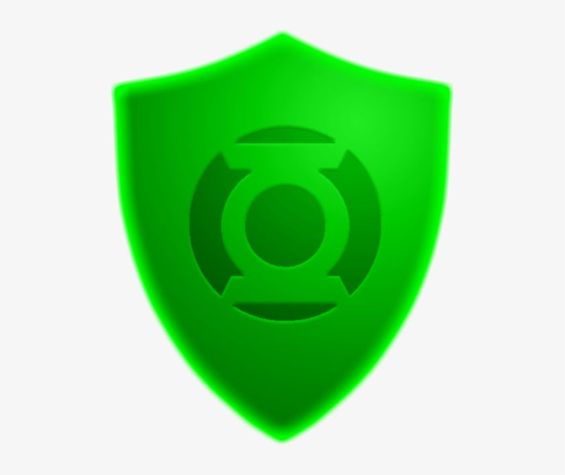 Green Lantern Shield Construct By Kalel7 - Green Lantern Construct Png, transparent png #3254689