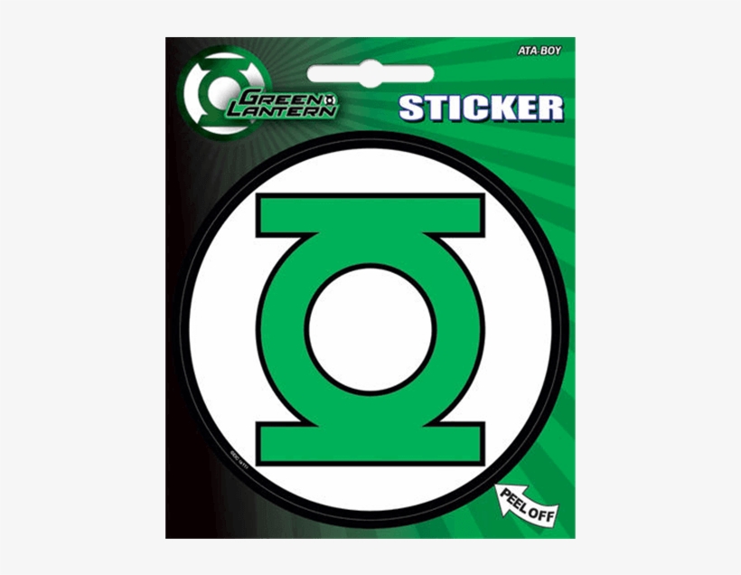 Green Lantern Logo Sticker - Green Lantern Superhero Symbol, transparent png #3254769