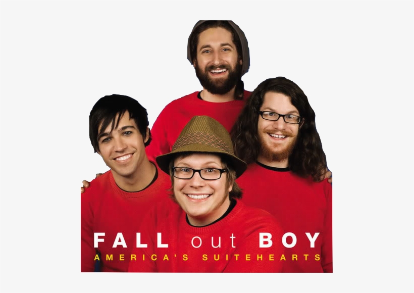 Fall Out Boy In Sweaters On Your Dash - Fall Out Boy America's Suitehearts Cover Art, transparent png #3255081