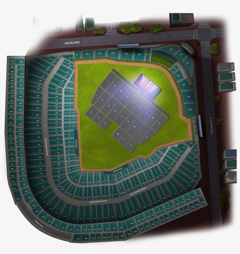 Wrigley Field, transparent png #3255102