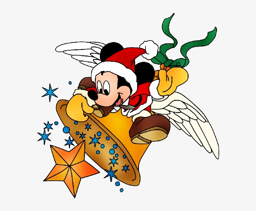 Mickey Mouse Xmas Clip Art Images - Cartoon Christmas Clipart Mickey Mouse, transparent png #3255270