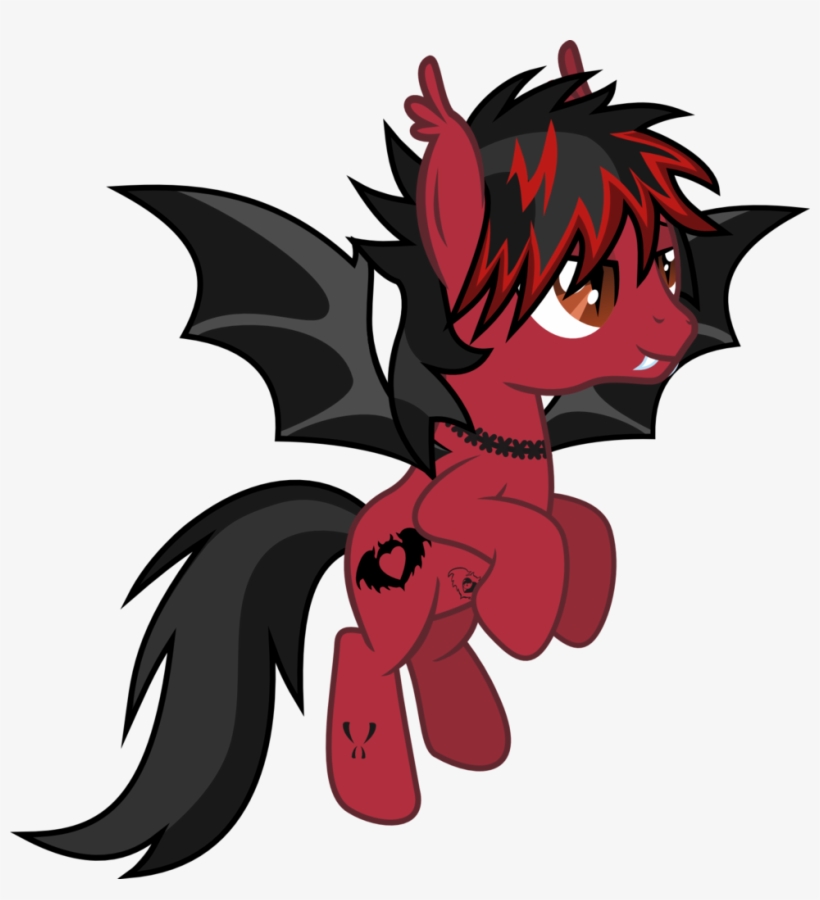 Lightningbolt, Bat Pony, Bat Wings, Derpibooru Exclusive, - Cartoon, transparent png #3255304