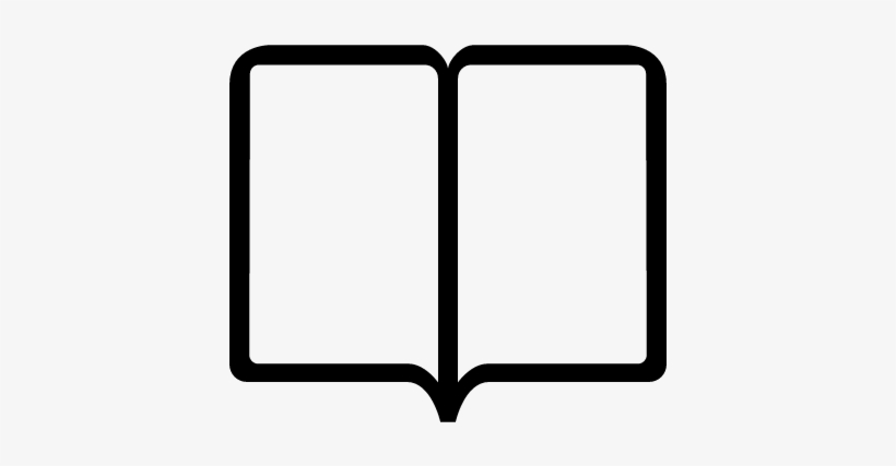 Book Open Blank Pages Vector - Icon, transparent png #3255309