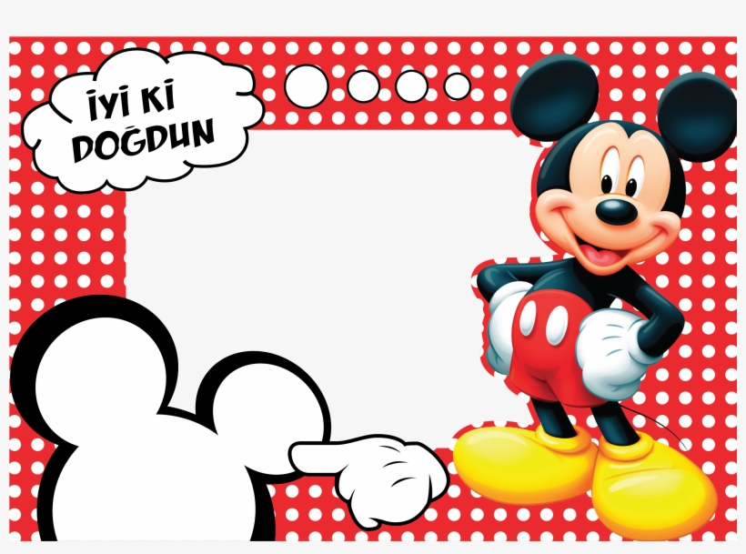 Yükle Mickey Mouse Temalı Resim Çerçevesi - Mickey Mouse, transparent png #3255465