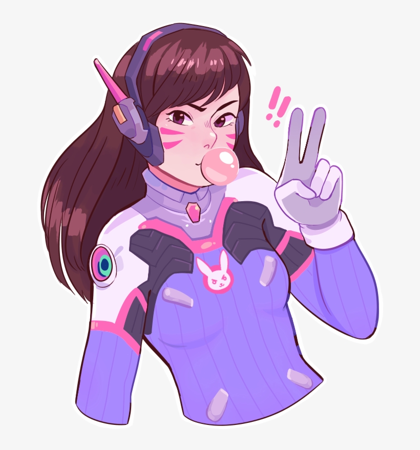 Blizzard,blizzard Entertainment,фэндомы,d - Va,overwatch,overwatch - D Va Transparent Overwatch, transparent png #3255613