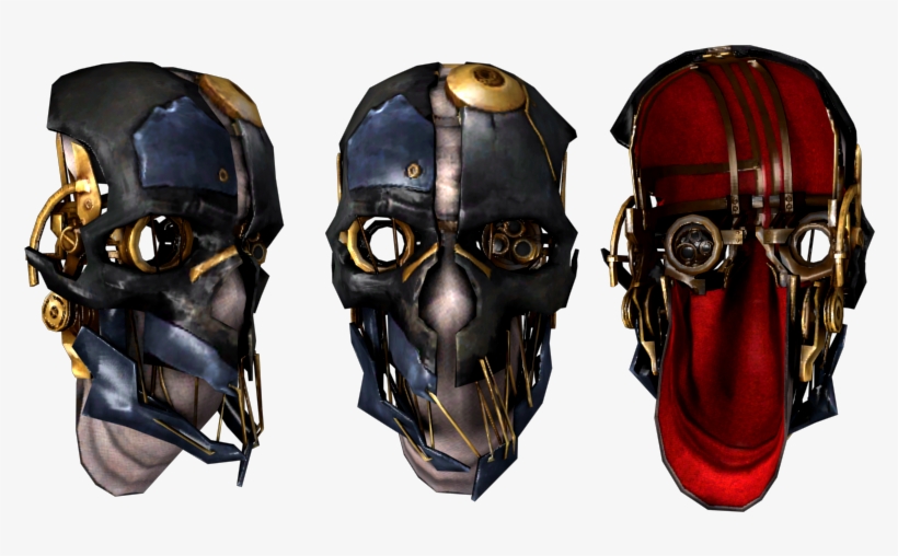 Dishonored Corvo's Skull Mask - Dishonored 2 Skull Mask, transparent png #3255704