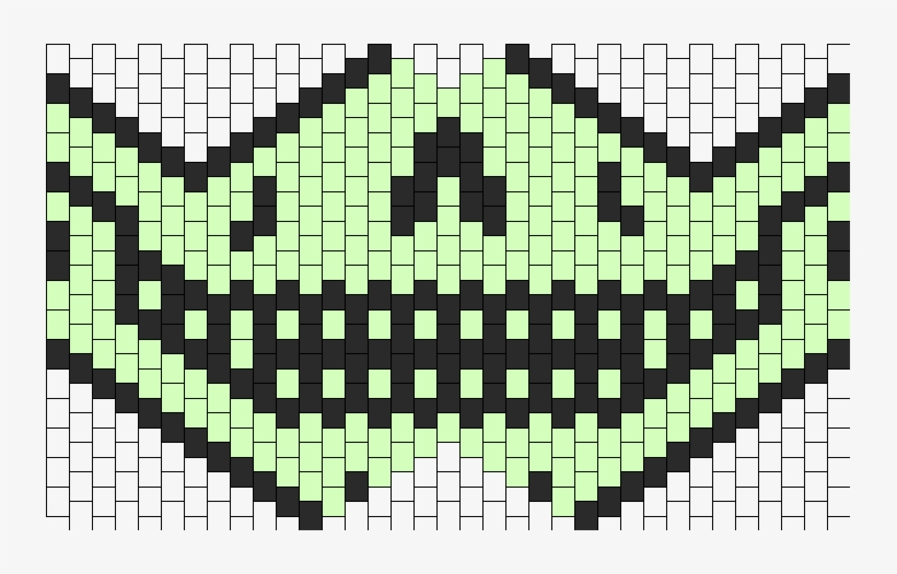 Skull Mask Bead Pattern - Skull Kandi Mask Template, transparent png #3255760