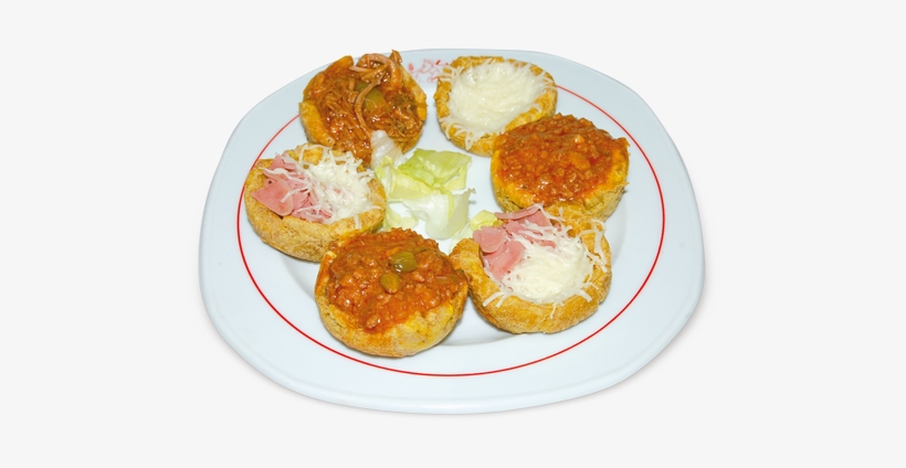 Tostones Rellenos - Potato Bread, transparent png #3255933