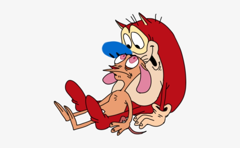 Ren & Stimpy - Fur, transparent png #3256409