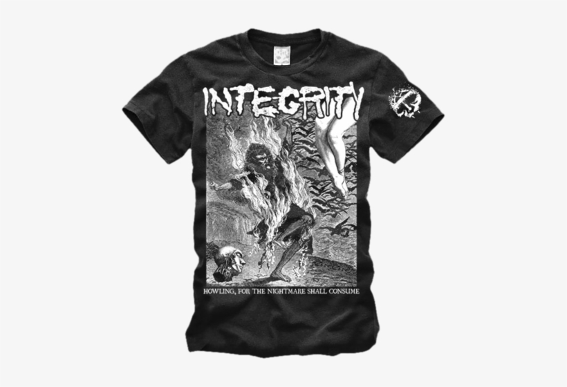 Children Of The Black Flame Shirt - Integrity Howling For The Nightmare Shall Consume Shirt, transparent png #3256430