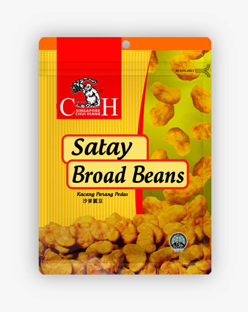 Ch Satay Broad Beans - Peanut, transparent png #3256754