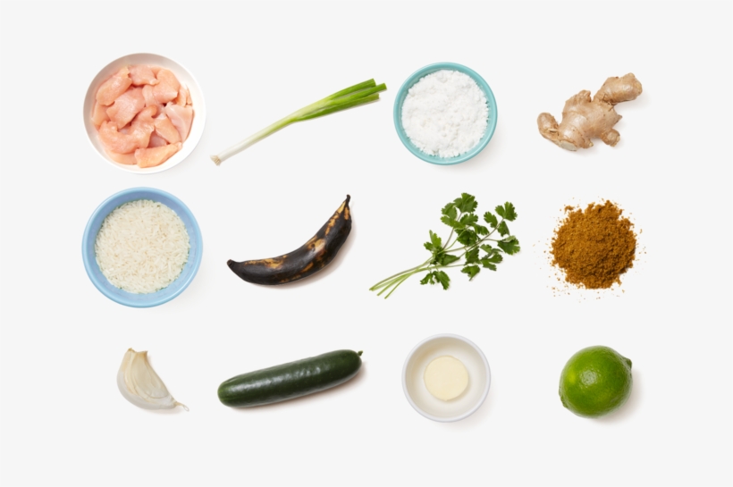 Caribbean Chicken Curry With Roasted Plantain & Coconut - Curry, transparent png #3256832