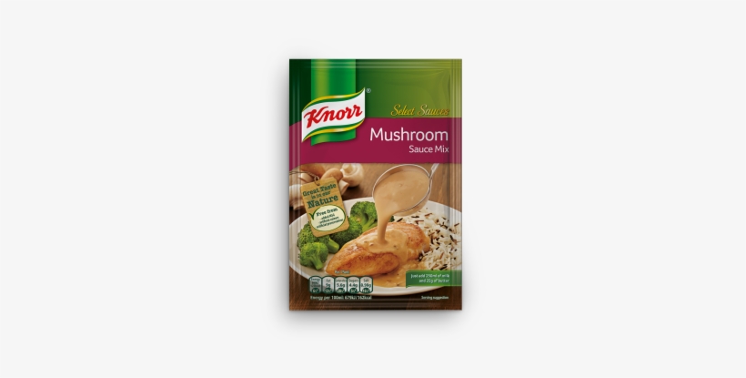 Mushroom Creaam Sauce - Knorr Select Sauces Hot Pepper Sauce Mix 27g (27gm, transparent png #3256839