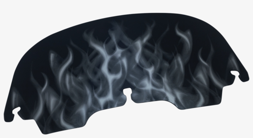 Kuryakyn 1277 Black Flame 7" Airmaster Fairing Windshield - Kuryakyn 1272 Airmaster Windshields, transparent png #3256903