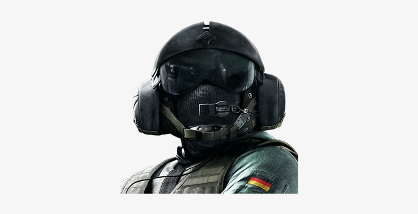 Tom Clancy S Rainbow Six Siege Operator Jäger Ubisoft - Militar Mascara De Gas, transparent png #3257132