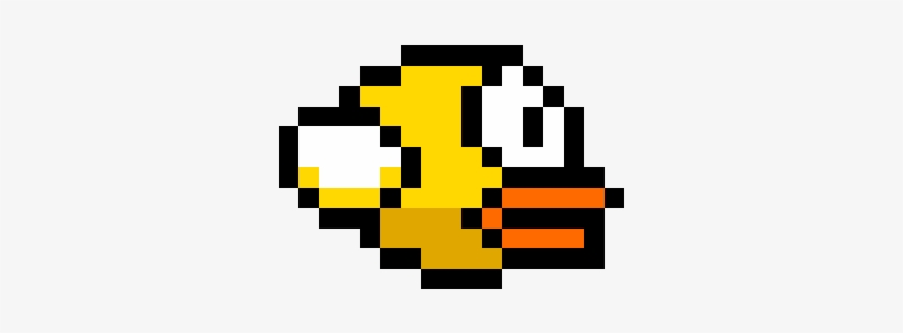 Flappy Bird - Flappy Bird Sprite Png, transparent png #3257134