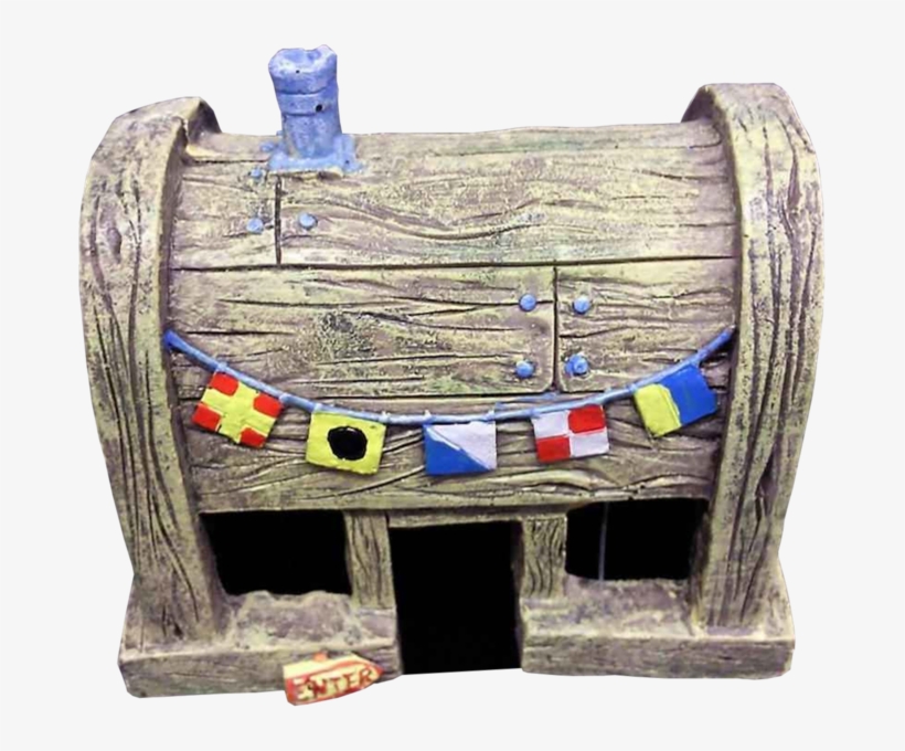 Share This Image - Penn Plax Krusty Krab Ornament New, transparent png #3257881