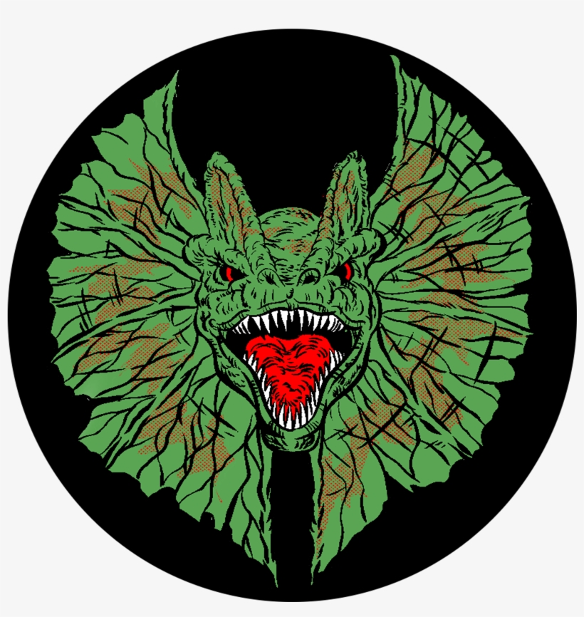 Image Of Jp Dilophosaurus Canvas Patch, transparent png #3258129