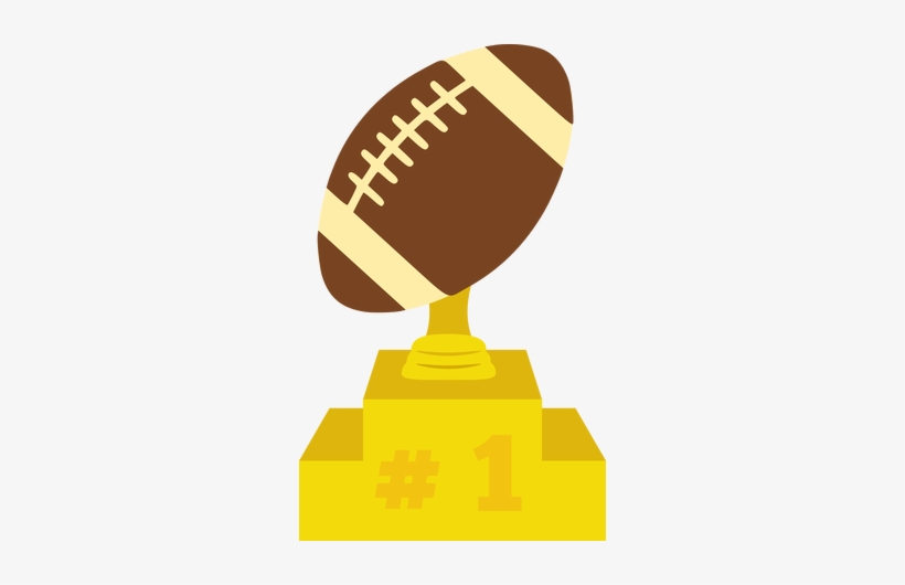 #pp-3320 Football Trophy - Logo American Football Ball, transparent png #3258306