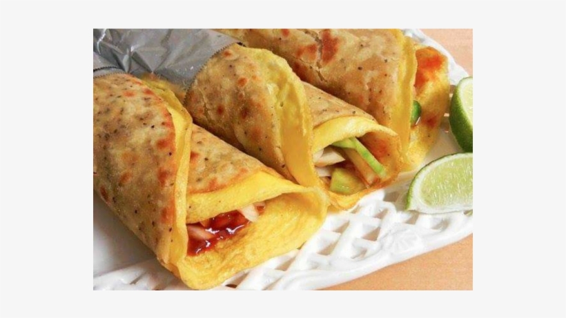 Egg Paneer Roll - Make Egg Roll In Hindi, transparent png #3258310