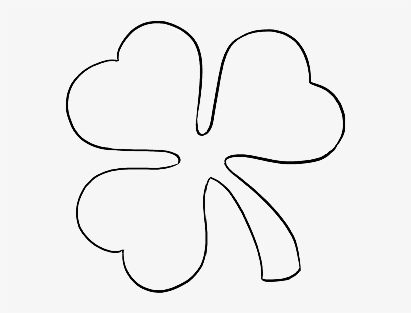 How To Draw Shamrock - Drawing, transparent png #3258428