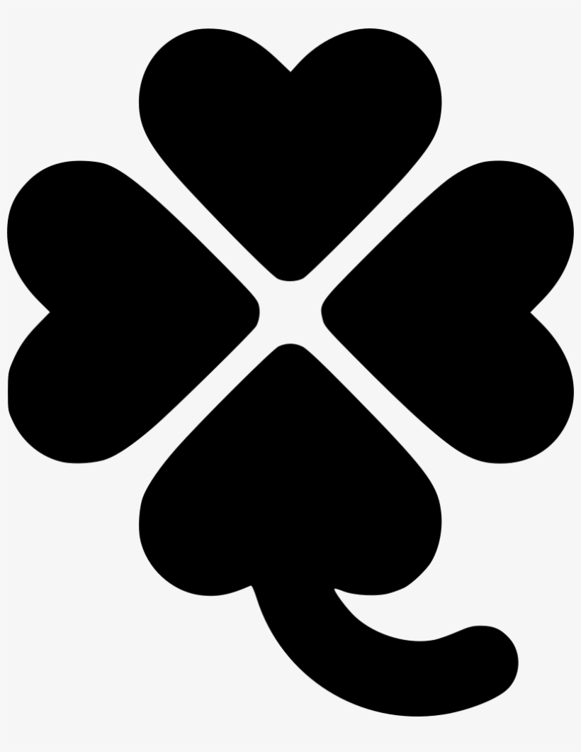 Four Leaved Shamrock Lucky Comments, transparent png #3258508