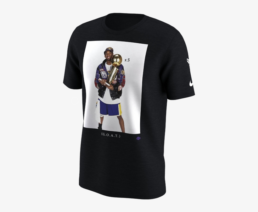 Kobe Bryant Trophy Photo T-shirt - Kobe Retirement Shirt, transparent png #3258710