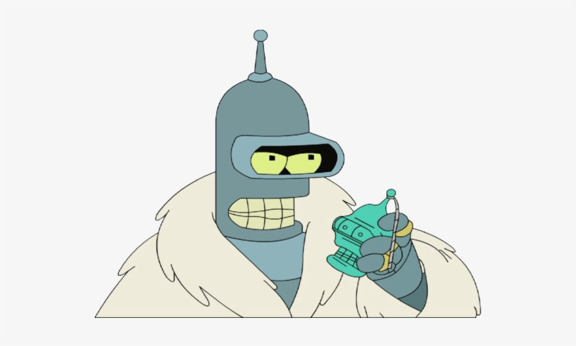 Voir Taille Réelle - Futurama Bender, transparent png #3259143