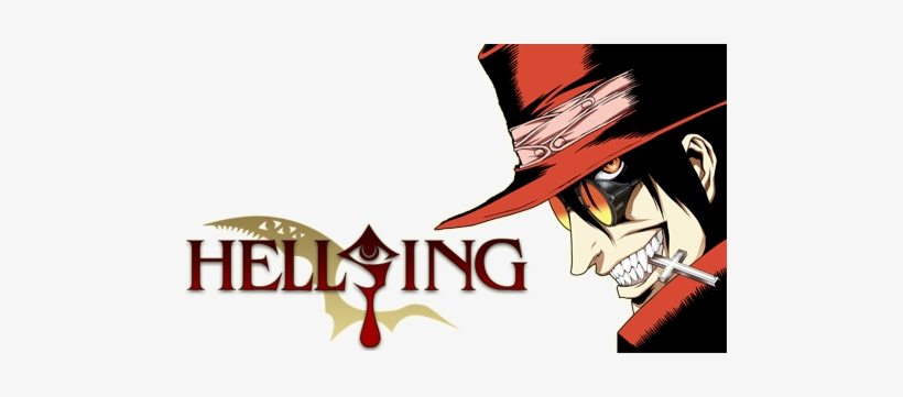 Hellsing Ultimate Tv Show Image With Logo And Character - Alucard Hellsing, transparent png #3259397