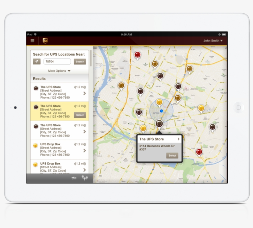 Ups Ipad Locations, transparent png #3259496
