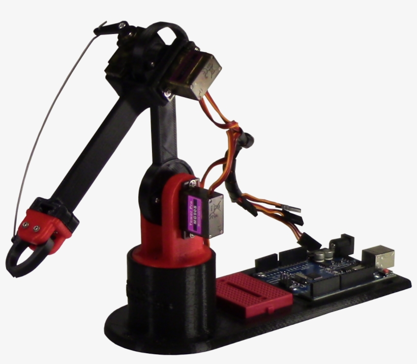 Picture - Slant Concepts Littlearm Arduino Robot Arm Kit Toy, transparent png #3259537