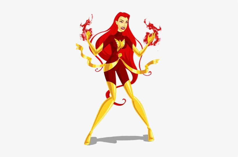 Http - //thedarkjar - Yolasite - Com/fan-art - Php - Jean Grey Fan Art, transparent png #3260548