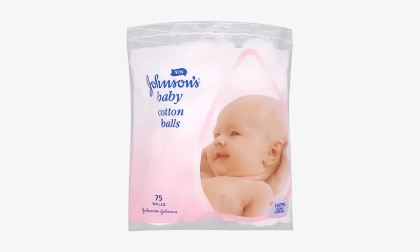 Johnsons Cotton Balls - Johnson's Baby Cotton Balls, transparent png #3260549
