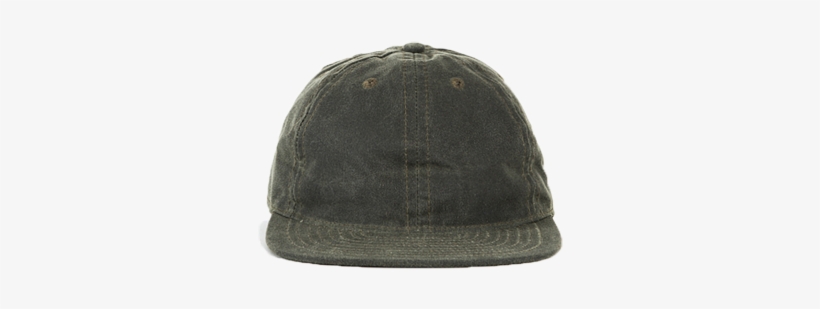 Fairends Waxed Cotton Ball Cap, Olive - Beanie, transparent png #3260607