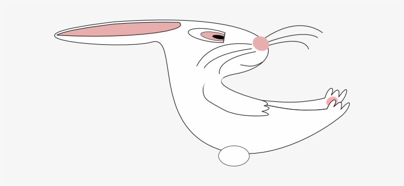 Original Png Clip Art File White And Pink Bunny Svg, transparent png #3260724