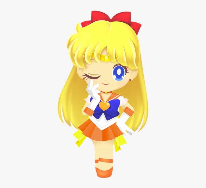 Sailor Moon Drops - Sailor Moon Drops Sailor Venus, transparent png #3260979