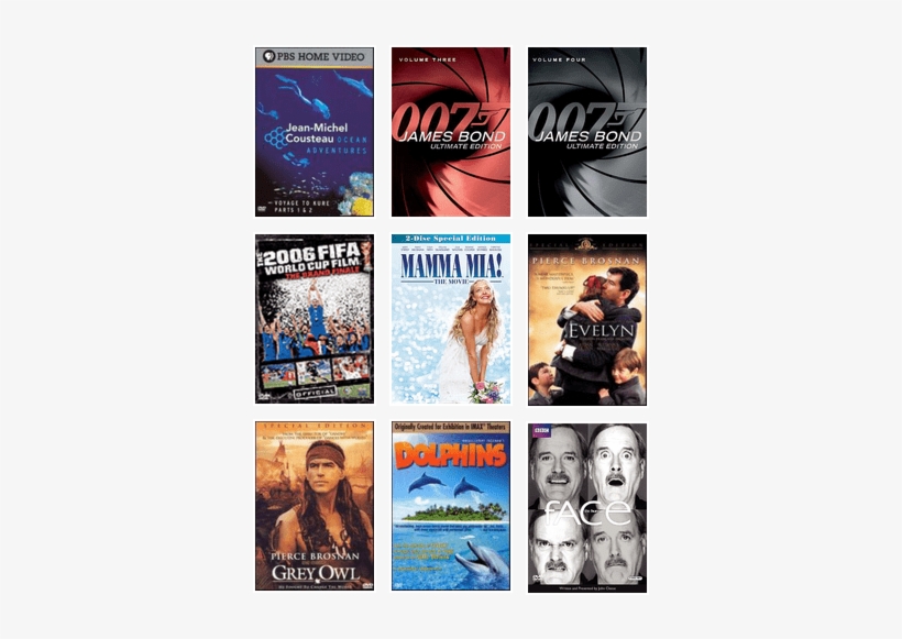 Pierce Brosnan - Grey Owl - Pierce Brosnan Dvd 2002 Columbia Used Mint, transparent png #3261003