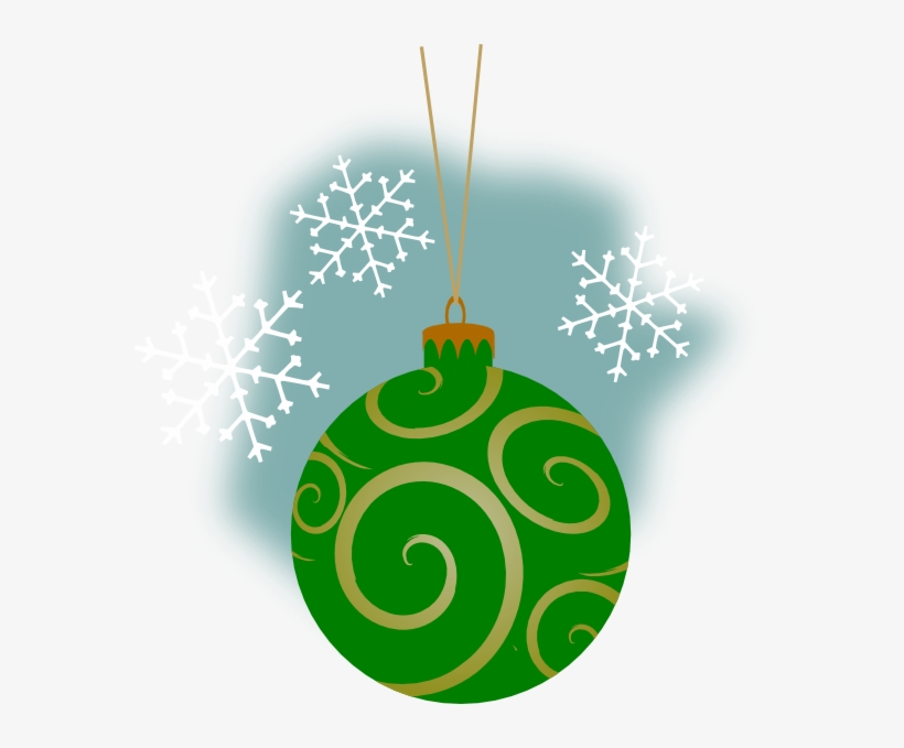 How To Set Use Green Decorative Ornament Clipart - Copo De Nieve Verde Png, transparent png #3261024