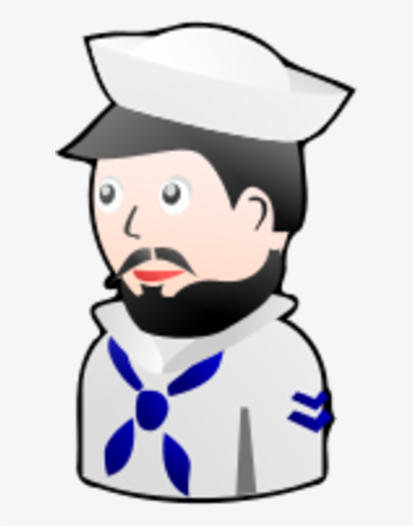 Sailor Clipart Face, transparent png #3261414