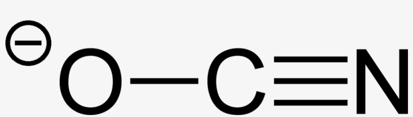 Cyanate Ion 2d - Nitrile Oxide, transparent png #3261548