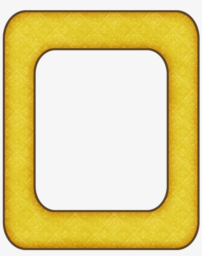 Yellow Frame Png - Picture Frame, transparent png #3261784
