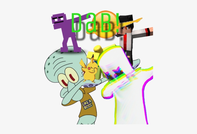 Squidward Dab, transparent png #3261839