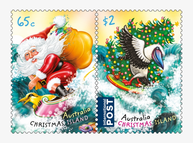 Set Of Stamps - Christmas Day, transparent png #3261912
