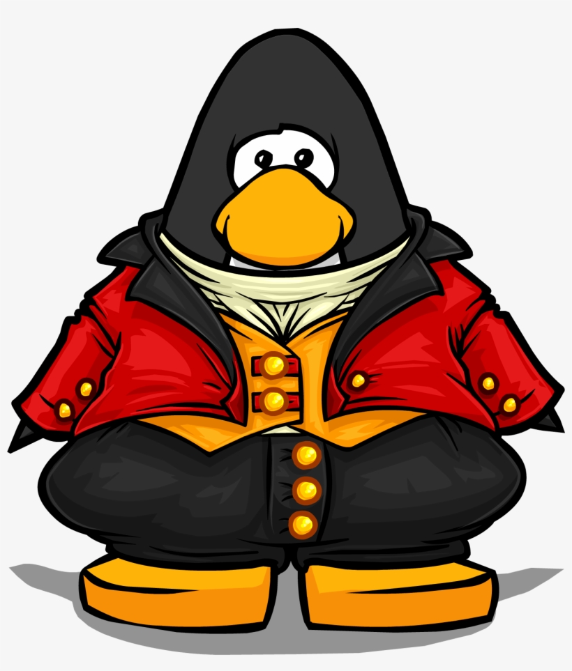 Ring Master Outfit From A Player Card - Club Penguin Blue Tux, transparent png #3262202