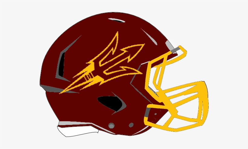 College Football Concept Helmets - Az State Sun Devils Classic 5x7 Notebook, transparent png #3262239