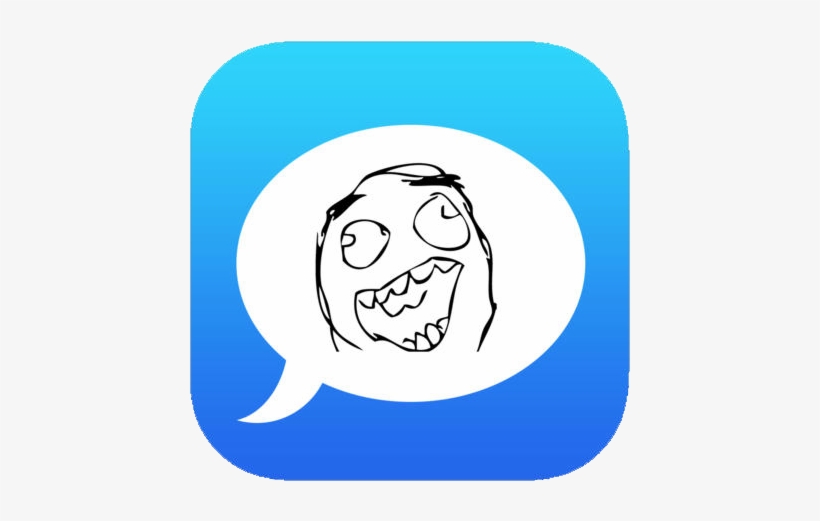 Rage Faces For Sms - Meme Derp, transparent png #3262268